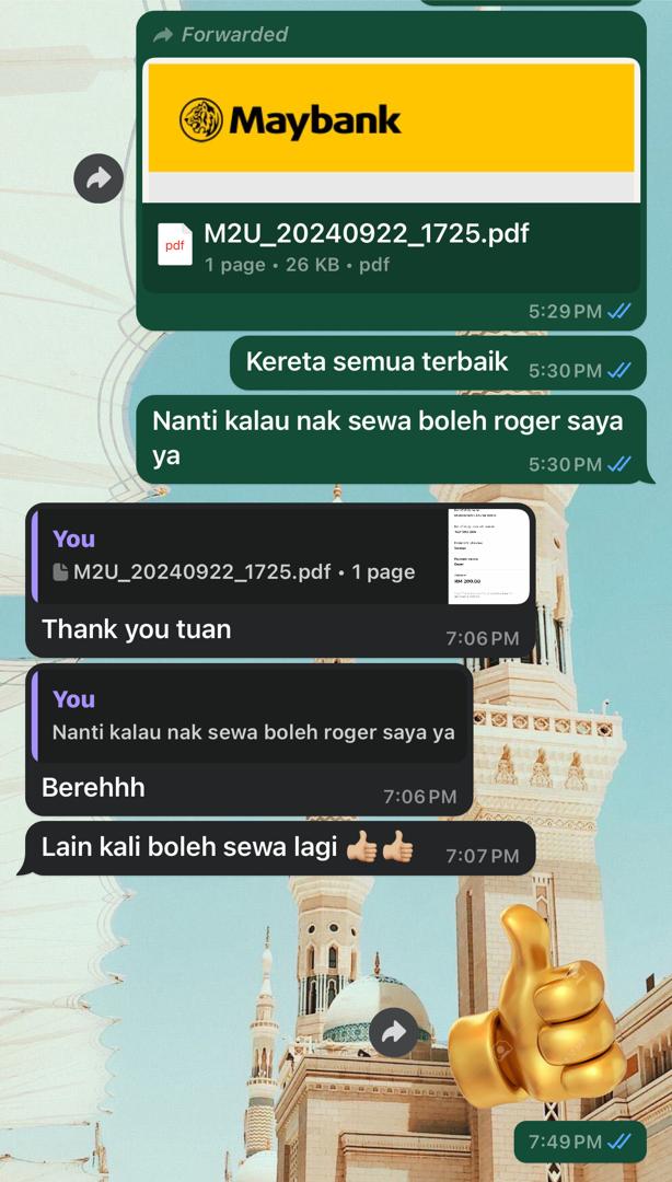 WhatsApp Testimonial 3